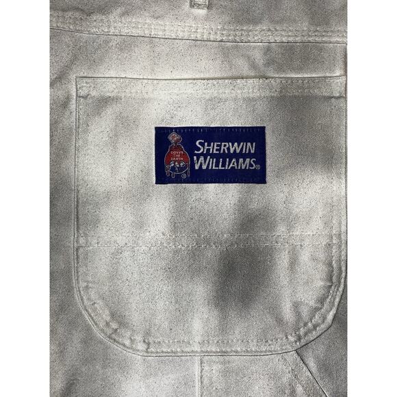 Sherwin Williams Dickies Pants Mens 36x30 Multicolor Carpenter Cargo Painter - Picture 5 of 15